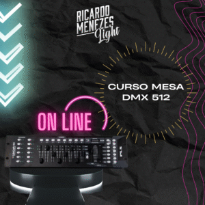 Curso de mesa dmx 192/512 on line